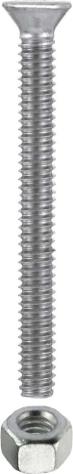 4-PEZZI---VITI-AUTOFILETTANTI-CON-TESTA-PIANA-SVASATA-M6x100MM