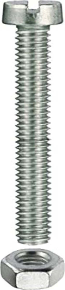 4-PEZZI---VITI-PER-METALLO-CON-TESTA-CILINDRICA-M6X40MM---ZINCATE