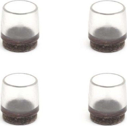 4 Pezzi Tappini In Gomma Con Feltrini Calzanti Per Sedie Rotondi 18-21mm Casa, arredamento e bricolage > Arredamento > Sedie Trade Shop italia - Napoli, Commerciovirtuoso.it
