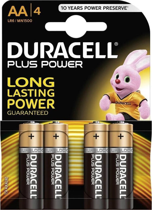 4 PILE BATTERIE STILO DURACELL ALKALINE PLUS POWER AA STILO 1,5v MN1500 Elettronica/Pile e caricabatterie/Pile monouso Trade Shop italia - Napoli, Commerciovirtuoso.it