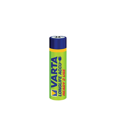 4 Pile Varta Mini Stilo Batterie Ministilo Aaa Alkaline Ricaricabili 800mah Hr03