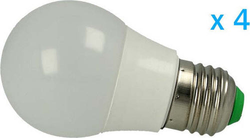 4-PZ-Lampade-Led-E27-Bulbo-3W30W-Bianco-Caldo-Diametro-50mm-Altezza-94mm-A2Zworld