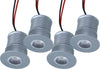 4-PZ-Mini-Faretto-Led-Da-Incasso-3W-DC-12V-24V-Neutro-4000K-Angolo-25-Gradi-Foro-30mm-35X35mm-Ledlux