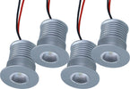 4-PZ-Mini-Faretto-Led-Da-Incasso-3W-DC-12V-24V-Neutro-4000K-Angolo-25-Gradi-Foro-30mm-35X35mm-Ledlux