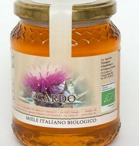 4 vasetti di miele biologico di cardo 250g (consegna gratuita )