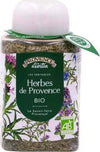 4 Vasetti Di Spezie Biologiche : Fior Di Sale Di Camargues / Erbe Di Provence / Misto Barbecue / Misto Per Insalata