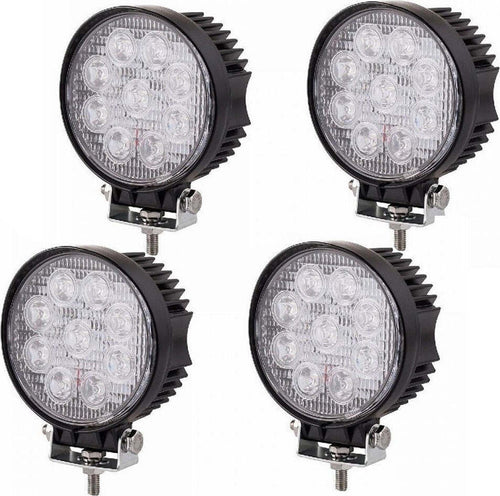 4 X 27w Led Luce Faro Lampada Da Lavoro Faretto Auto Camion Jeep Suv 12v 24v Auto e Moto/Parti per auto/Luci lampadine e indicatori/Lampadine/Lampadine per esterno Trade Shop italia - Napoli, Commerciovirtuoso.it