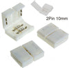 4-X-Connettore-10-Mm-A-Clip-Per-Strip-Strisce-A-Led-Mono-Colore-Maschio-Maschio