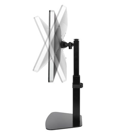 Supporto da Tavolo Stand per Monitor 15-32'' con Molla a Gas Regolabile e Base