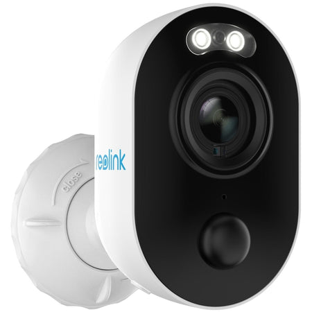 Telecamera di Sicurezza WiFi 4MP 2K da Esterno IP65 con Rilevamento di Persone e Veicoli, Serie E430