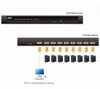 KVM Switch 8 porte combo USB + PS2, CS1308