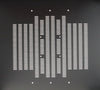 Armadio Server Rack 19'' 600x1000 42 Unita' Nero serie Ideal