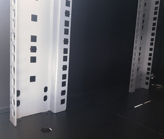 Armadio Server Rack NextGen 1000 19'' 800x1000 42U Nero Doppia Porta Grigliata