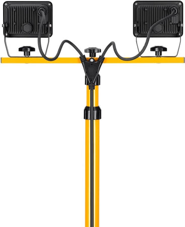 Faretto da lavoro a LED con Treppiede Telescopico 2x20W