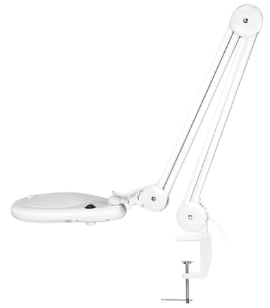 Lampada LED con Lente d'ingrandimento a 5 Diottrie Attacco a Morsetto