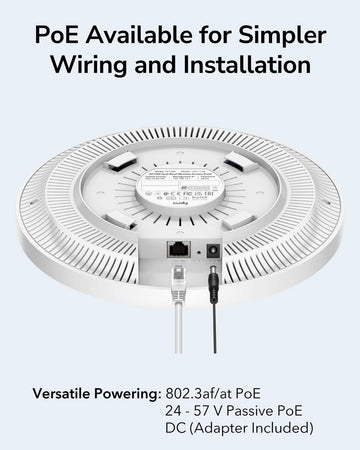 Punto di Accesso Wireless Gigabit Dual Band AC1200 PoE con supporto Mesh, AP1300