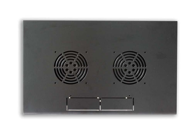 Armadio Rack 19'' a muro 10 unità prof. 400 Nero Assemblato