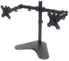 Supporto da Scrivania per 2 Monitor 13-32'' con Base e Doppio Snodo