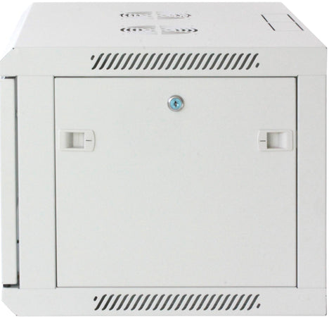 Armadio Rack 19'' a muro 6 unità sezione unica prof. 600mm Grigio