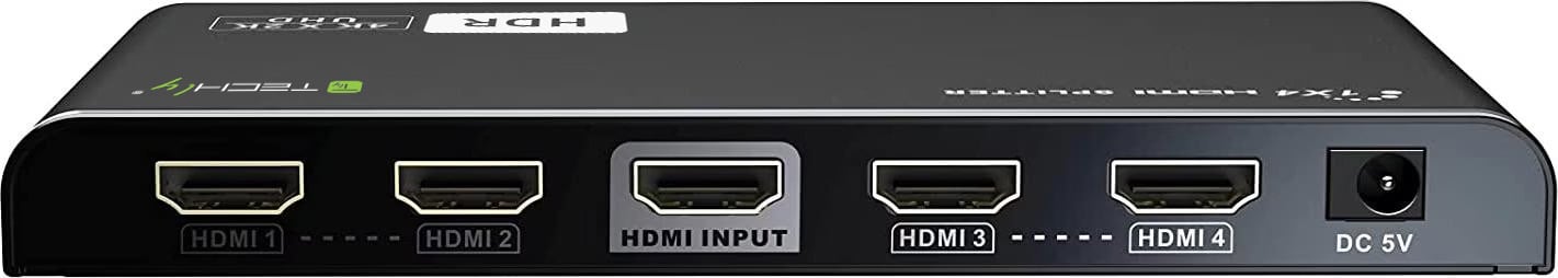 Splitter HDMI2.0 4K 4vie HDR/EDID
