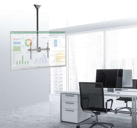 Supporto Telescopico Lungo a Soffitto per TV LED LCD 37-70''