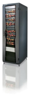 Armadio NetRack 19'' 600x800 33 Unità Nero da Assemblare