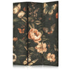 Paravento - Mysterious Garden - Butterflies Flying Over Flowers - Rustic Evening