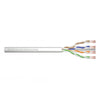 Digitus Cavo di installazione con doppino intrecciato CAT 6A U-UTP (CAT 6A U/UTP PATCH CABLE RAW - 100M AWG 26/7 LSZH GREY)