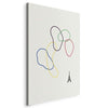 Quadro - Colorful Rings - Digital Graphics - Minimalism