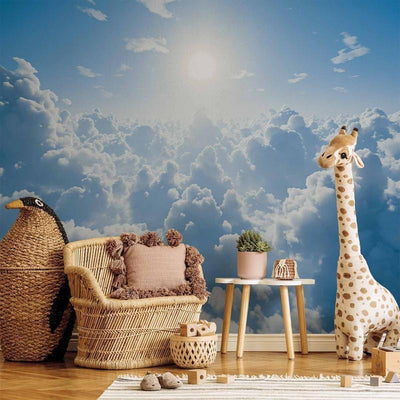 Carta da parati - Heavenly Calm: Warm Rays of the Sun