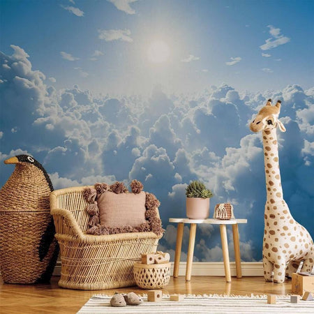 Carta da parati - Heavenly Calm: Warm Rays of the Sun