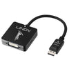 Lindy 41028 cavo e adattatore video displayport dvi-d + vga (d-sub) + hdmi nero