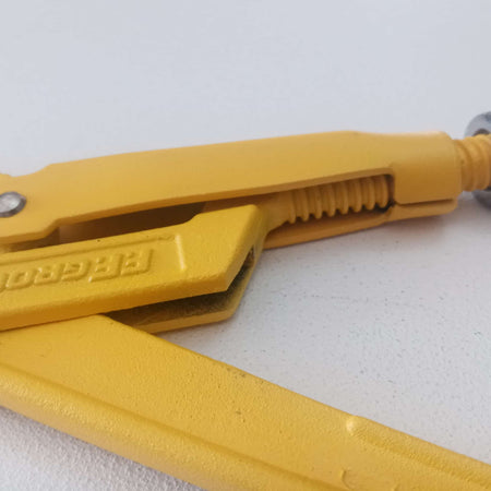 FF Group pinza 1/2" giratubi svedese a 45° gialla in cromo vanadio