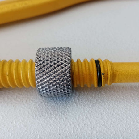 FF Group pinza 1"+1/2 giratubi svedese a 45° gialla in cromo vanadio