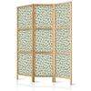 Paravento giapponese - Giraffe Pattern - Animal Pattern in Turquoise Spots on a Light Background