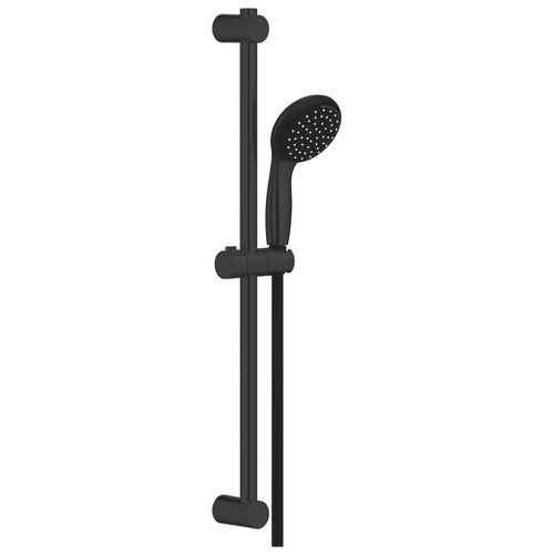 Set saliscendi con doccia grohe 279482430 vitalio start 100 nero opac