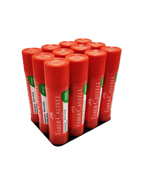 Confezione 24 pezzi colla stick Faber-Castel 20g