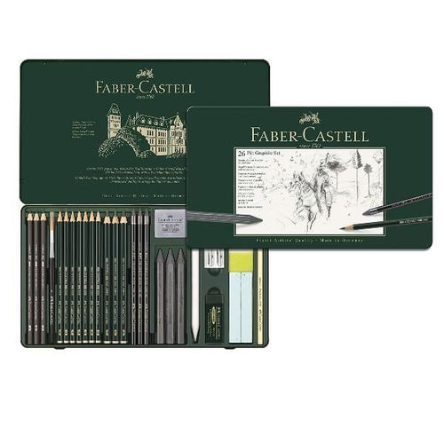 Set metallo pitt monocr. 26 pz - 112974