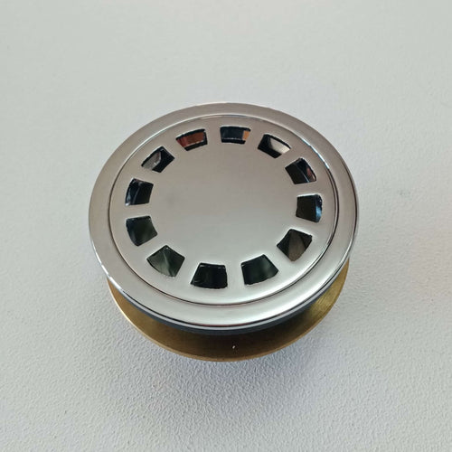 Piletta sifoide da 11/4 x 74mm in ottone cromato lucido per piatto doccia