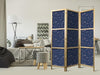 Paravento giapponese - Cosmic Inspirations - Pattern with Stars and Constellations on a Dark Background