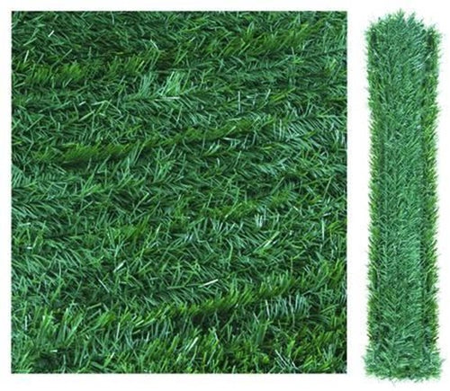 SIEPE ORNAMENTALE ARTIFICIALE CON FOGLIE PINO - 3 X 1 H - FERR 162128