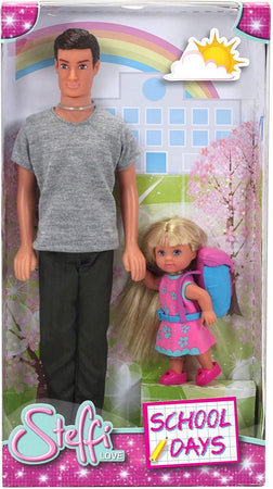 BAMBOLA KEN + FIGLIA SCHOOL