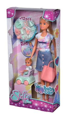 BAMBOLA STEFFI LOVE BABY CAR