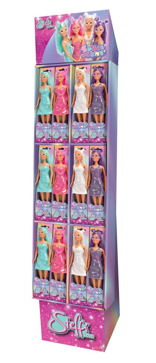 BAMBOLA STEFFI LOVE SPACE BUNS 4 ASS