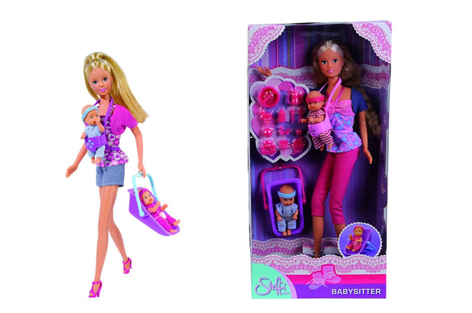 BAMBOLA STEFFI BABY SITTER 2 ASS