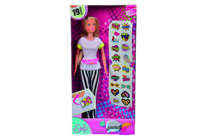 BAMBOLA STEFFI C/ADESIVI STYLE