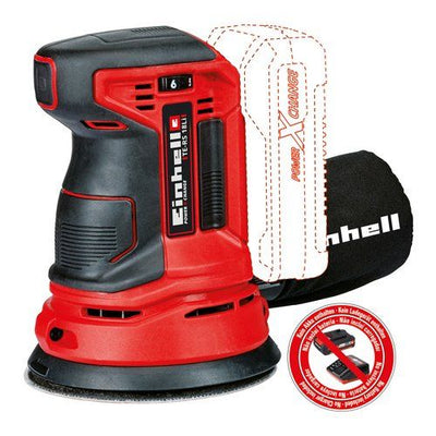 Levigatrice rotorbitale einhell 4462010 power x change te-rs 18 li - s