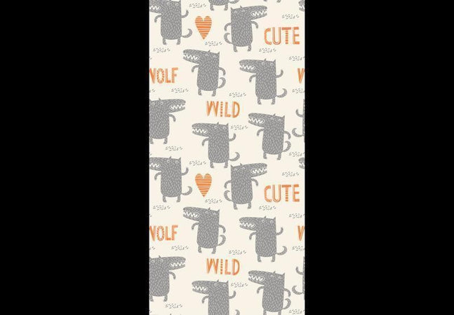 Tappezzeria murale - Cute Wolf