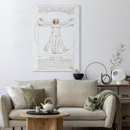 Quadro - Vitruvian Man (Proportions of the human body according to Vitruvius)
