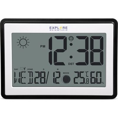 Orologio radiocontrollato explore scientific rdc8002 da parete o tavolo